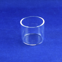 Couvre-culteur en quartz de haute pureté, composition SiO2, taille personnalisée, JGS2 400 Mesh, usage en laboratoire, semi-conducteur, optique