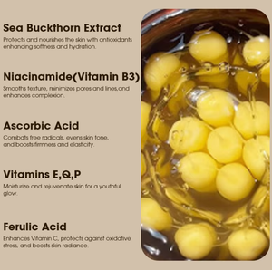 Crème Visage Hydratante Anti-Âge au Liposome de Vitamine C Dorée en Capsules pour Peau Nourrie et Réduite des Rides (Marque Blanche) - Product Image 4