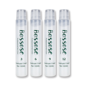 Venta al por mayor de fábrica bajo en amoníaco <span class=keywords><strong>3</strong></span>% 6% 9% 12% 10 20 30 40 Vol tinte de salón profesional desarrollador de Color crema oxidante peróxido para el cabello - Product Image 1