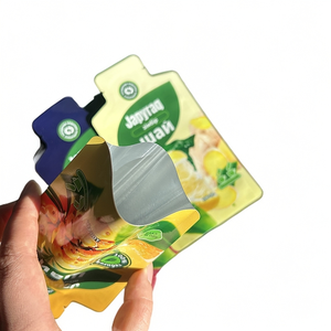 กระเป๋าใส่น้ำผลไม้อลูมิเนียมฟอยล์เกรดอาหารรีไซเคิลถุงเครื่องดื่มเหลวสำหรับเด็กทารกขนมขบเคี้ยวอาหาร - Product Image 6