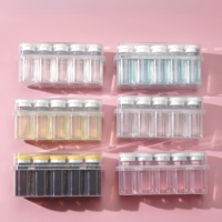 Système d'ampoules ciblées PDRN ADN de saumon, sérum de soin du visage PDRN, cocktail d'ampoules pour le visage à l'acide hyaluronique liquide pur à 100%