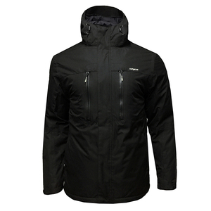 Topgear men's <span class=keywords><strong>black</strong></span> 3 in 1 jacket coat high quality outdoor jackets performance wear for winter season - Product Image 1