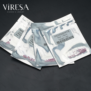 Kích thước nhỏ 0.8-2.9mm Vòng rực rỡ cắt Màu moissanite Loose đá hồng vvs lỏng cận chiến moissanite đối với trang sức làm - Product Image 1