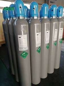 Bouteilles de gaz en acier sans soudure haute pression ISO 9809 de 40L et 50L pour oxygène/acétylène/azote/argon/hydrogène - Product Image 1
