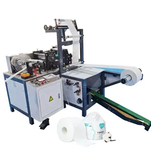 China Supplier Non woven Fabric Facial Tissue Manufacture Machine Small Cotton Rolls Making Machine