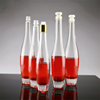 Wilk-wholesale 350ml 500ml 750ml High End Soft Drinks French evian Mineral Water Bouteille en verre pour boissons
