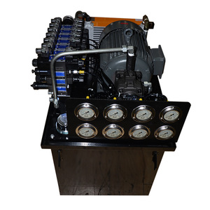 Système de station hydraulique Kant 14MPA 150 Bar 100L, pompe à palettes à pression variable en acier haute pression pour usinage robotisé - Product Image 2