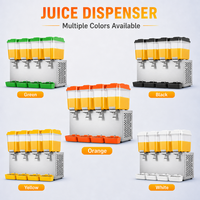 Distributeur de boissons commercial haute performance 16L, machine à jus en acier inoxydable 304, distributeur de boissons froides