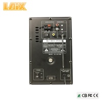 Laix SS-9 10 Zoll Indoor Aktivlautsprecher BT 80W Woofer Bass Audiosystem Holzgehäuse LED-Lichtpanel Aktiver Bühnenlautsprecher