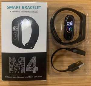 M4 Pulseira Inteligente Rastreador De Fitness com Pedômetro Lembrete Multi-Idioma Sleep Monitor Sport Relógio De Pulso - Product Image 6