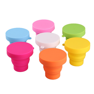 Stérilisateur de coupe menstruelle réutilisable personnalisé en silicone, coupe de voyage pliable, coupe pliable - Product Image 1