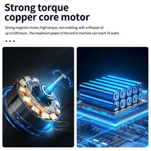 <strong>Electric</strong> Spin Scrubber Cordless Power Spinning Cleaner <strong>Brush</strong> Long Handle Shower With 8 Replaceable <strong>Brush</strong> Heads for Home <strong>Clean</strong> - Product Image 6