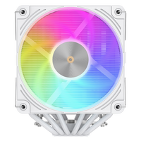 COOLLEO Etian P60TP WH V2 deux tours 6 caloducs PC radiateur refroidisseur d'air refroidisseur CPU ARGB LGA115X/1200/1700/1851AMD refroidissement en profondeur