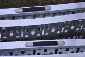 Rampes de chargement pliantes en aluminium robustes pour UTV et moto, capacité maximale de 1500 lb par paire, <span class=keywords><strong>rampe</strong></span> de chargement pour fourgonnette - Product Image 5