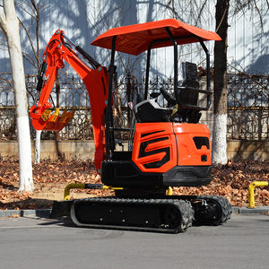 Mini-excavatrice sur chenilles 1,8 tonne, la plus vendue, petite machine de Chine de 1,8 tonne de poids opérationnel, avec vérin hydraulique Laidong Shimadzu - Product Image 3