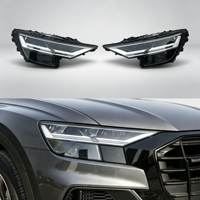 Pour Audi Q8 2019-2023, ensemble de phares LED d'origine à faible configuration, feux de jour, clignotants, réflecteur, phare authentique