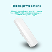 Pont sans fil extérieur ARRONNA ARN620 5.8G 900M MT7620DA+7612E 580MHz 64 Mo de mémoire 8 Mo de Flash 10 km 8 paires numériques