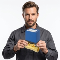 Vanne à boisseau sphérique électrique intelligente en plastique et cuivre, contrôle de température, AC220V, pour hôtel/villa/appartement - Vente en gros usine