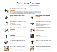 Effon MS02 Cargador Magnético Dedo Guante Portátil Anillo Estilo Android 1D 2D Logística Guante Inalámbrico Escáner de Código de Barras