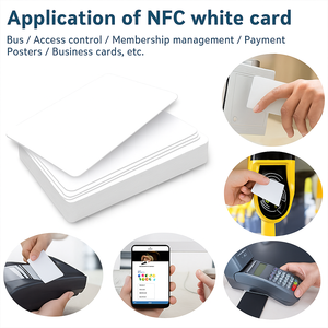 ISO14443A 1K 13,56 MHz PVC Business Kontaktlose RFID Inkjet Blank Smart Cards - Product Image 6