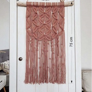 <span class=keywords><strong>Tapisserie</strong></span> Bohème Coloré Rose Fleur <span class=keywords><strong>Tapisserie</strong></span> Décorative Tenture Minimaliste Boutique Décoration Tissé <span class=keywords><strong>Tapisserie</strong></span> - Product Image 4
