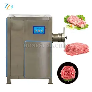 Labor Saving Stainless Steel Meat Grinder / Electric Meat Mince Machine / Frozen Meat Block Mincer
