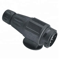 Adaptateur de connecteur de remorque en plastique pour feux arrière de camping-car, camion, SUV, bateau, prise 13 broches, vente en gros