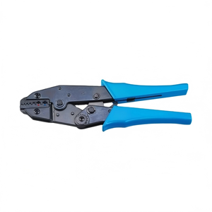 <b>Tools</b> <b>Wire</b> <b>Crimping</b> Pliers 1 Inch Ratchet Type High Carbon Steel Heavy Duty for Tubular and Pre Insulated Terminals - Product Image 1