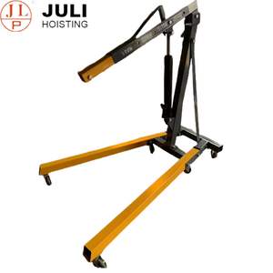 Derek pengangkat portabel mesin hidrolik, tugas berat 1ton 2ton 3ton pengangkat dapat dilipat - Product Image 2