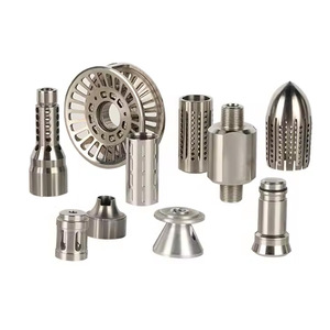 Pièces en alliage de titane usinées par CNC, composants métalliques de précision sur mesure pour machines industrielles - Product Image 1