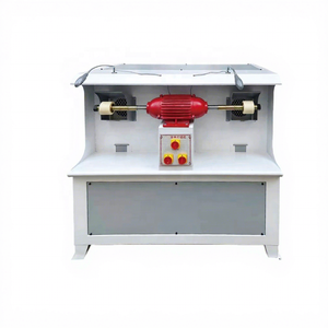 Machine à poncer les chaussures à double tête YT-1050 YUTAI pour le dégrossissage des semelles et l'attache des semelles, idéale pour les usines de chaussures - Product Image 1