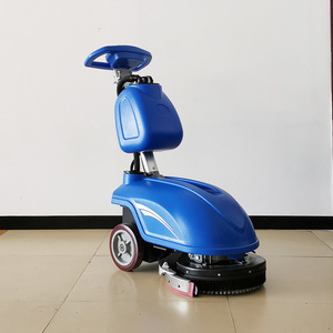 350 <b>Floor</b> Scrubber 3 In 1 Washing Scrubbing Vacuuming Push Type <b>Cleaning</b> Machine For Factories Workshops Shopping Malls - Product Image 1