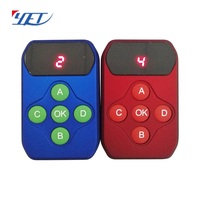 Télécommande universelle sans fil YET2127MKB-V3.0 à 5 canaux RF pour porte de garage automatique, télécommande multifréquence