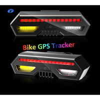Traceur GPS pour vélo, dispositif de suivi GPS, petits gadgets, localisateur GPS gratuit avec signal lumineux, étanche, vélo