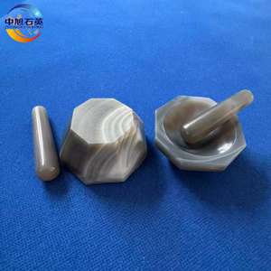 ปูนอาเกตทนทานต่อการกัดกร่อนแบบกำหนดเองปูนคริสตัลปูนอาเกตปูนพร้อมสาก - Product Image 1