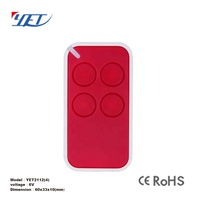 YET2112 315/433MHz Código de aprendizaje Control remoto inalámbrico Puerta de garaje Control remoto de puerta universal