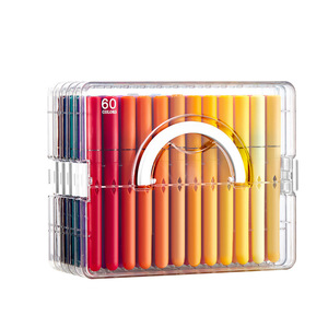 Customizable Acrylic <b>Marker</b> Pens 84 Colors 6mm <b>Permanent</b> Ink Uv Printing Gift Box Packaging - Product Image 3