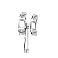 Système de générateur solaire mobile ENERGYFIT T100-7M 120 kWh LED IP65 blanc sur remorque avec stockage d'énergie haute capacité
