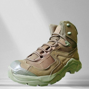 TSB3 Khaki Green <b>Hiking</b> <b>Boots</b> Mesh Breathable Outdoor All Seasons High Top Trail Shoes - Product Image 3