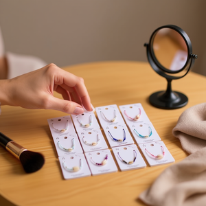 Shell Agate <b>Bracelet</b> Acero Stainless Steel Hecho A Mano 12pcs <b>Set</b> Fashion Beaded Jewelry - Product Image 2