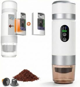 Cafetera Espresso Eléctrica Portátil de Lujo Moderna, Totalmente Automática, con Batería USB, para Acampar, Hacer Senderismo y Actividades al Aire Libre - Product Image 1