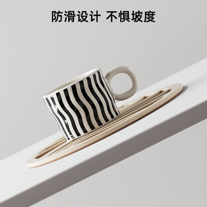 Uforu <b>Round</b> Heat Resistant Placemat For Kitchen <b>Table</b> <b>Dining</b> Anti Scalding Mat With Stand - Product Image 5