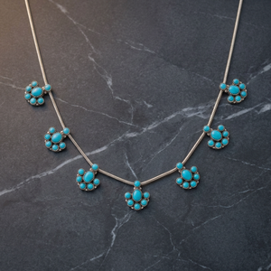 Pulsera de Plata 92.5 con Cuentas Florales Oxidadas, Hecha a Mano, Elegante y Natural, de Ha Gems, Regalo de Joyería para Mujer, Venta al Por Mayor - Product Image 4