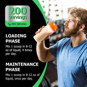 Creatina Monohidrato en Polvo de Marca Privada, Desarrolla la Fuerza Muscular, Aumenta la Recuperación, Mejora la Función Cognitiva, Desarrolla el Cerebro, Desarrolla la Masa Muscular Magra - Product Image 3