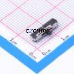 JSM07011SAQNR Slide Switch Switch Single Pole Three Throw Rectangle Pin Header Solder Tab Vertical Mount - Product Image 1