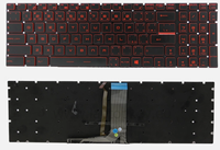Clavier d'ordinateur portable rétroéclairé NORDIQUE PORTUGAIS CHOQUEZAIS US pour MSI GE62 GF72 GL63 GP73 GS60 GT63 GV72 GX62 PE62 PL72 GX62 6QD