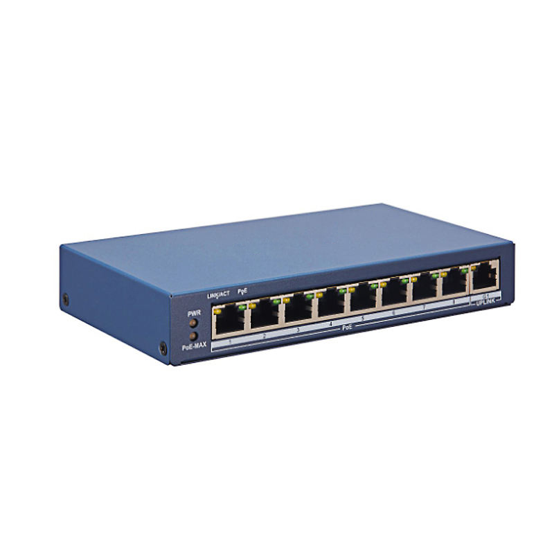 Hik бренд Ethernet сетевой коммутатор gigabit DS-3E1309P-E1 8 портов коммутатор питания через Ethernet