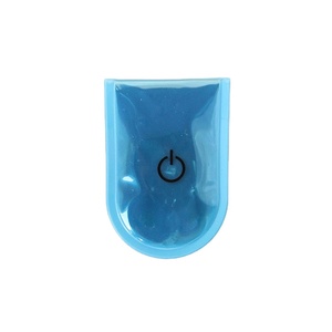LED Light outdoor sports safety warning riflettente PVC plastic printed logo magnet clip on strobe per run walking bike cycling - Product Image 3