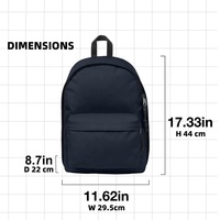Sac à dos universel de luxe 2026 Simply Design Oxford léger pour voyage et sport, couleur unie, loisirs, étudiant, cartable, logo personnalisé