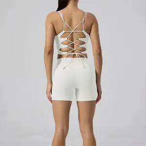 PASUXI新しいシームレスリブアクティブウェア女性スポーツ服プラスサイズヨガセットヨガブラレギンスジムフィットネスセット